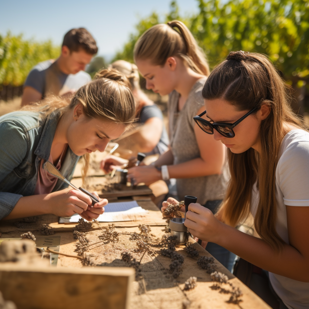 Il existe tout un panel de formations longues ou courtes en viticulture durable